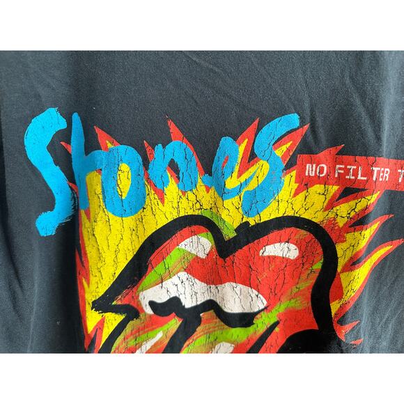The Rolling Stones No Filter Tour USA 2021 Concert Tee Size Medium - Picture 9 of 10